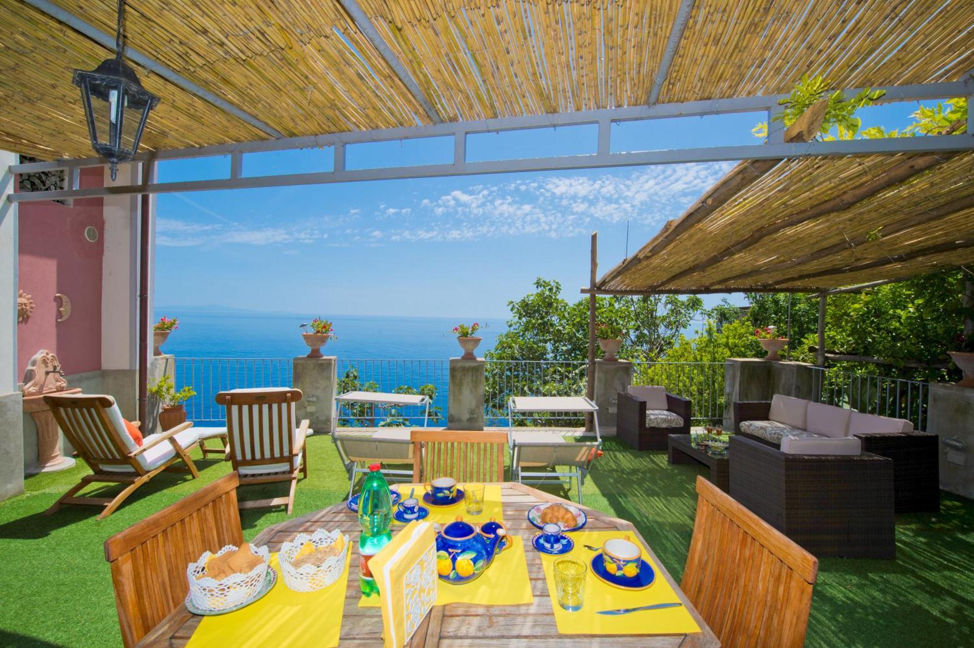 Palazzo Rocco Villa Sunshining In Love Praiano Εξωτερικό φωτογραφία