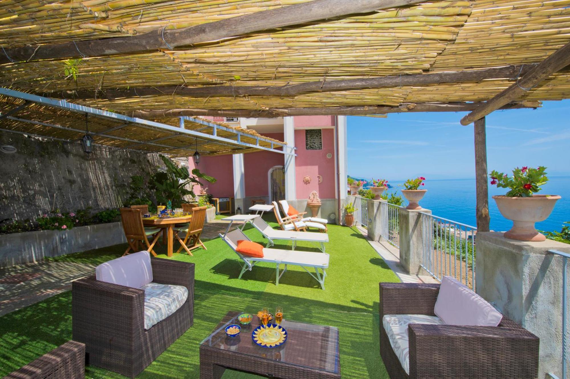 Palazzo Rocco Villa Sunshining In Love Praiano Εξωτερικό φωτογραφία